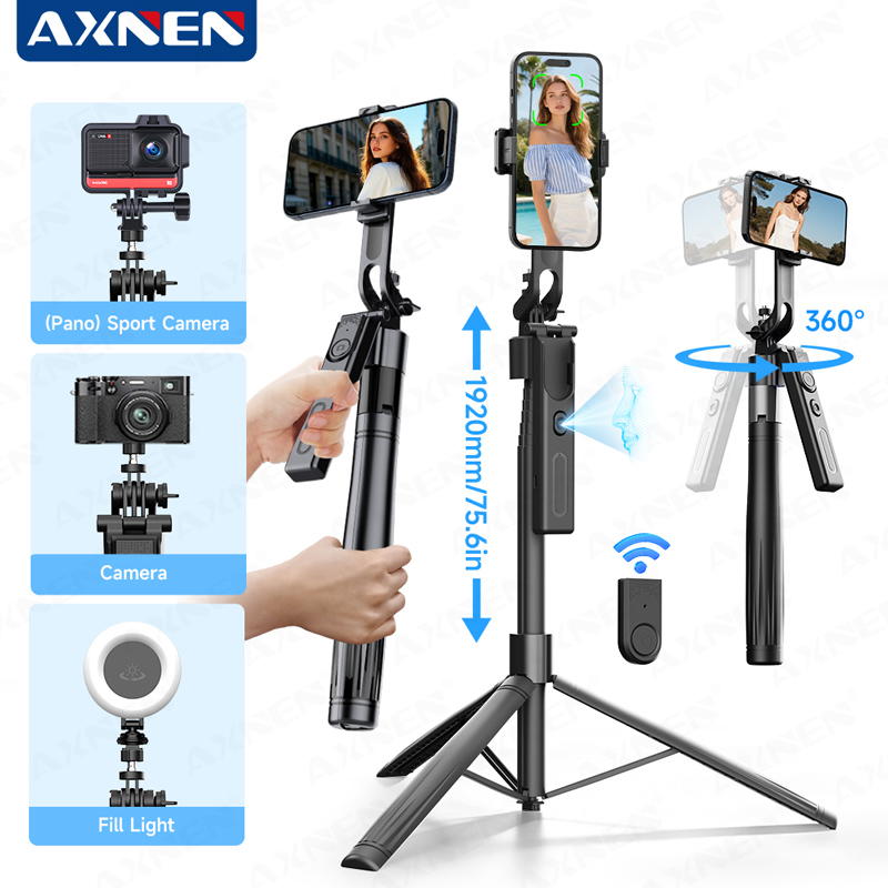 Auto Tracking Tripod - Trípode Extensible con Soporte para Celular