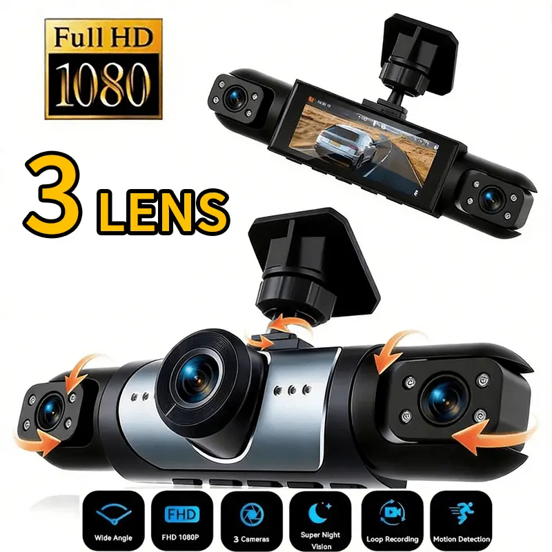Panoramic Dash Cam 360 - 360 ° Cámara de tablero panorámica