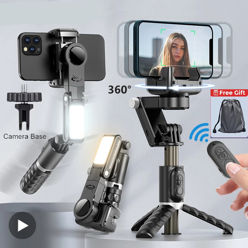 Auto Tracking Tripod - Estabilizador de cardán para teléfono, palo