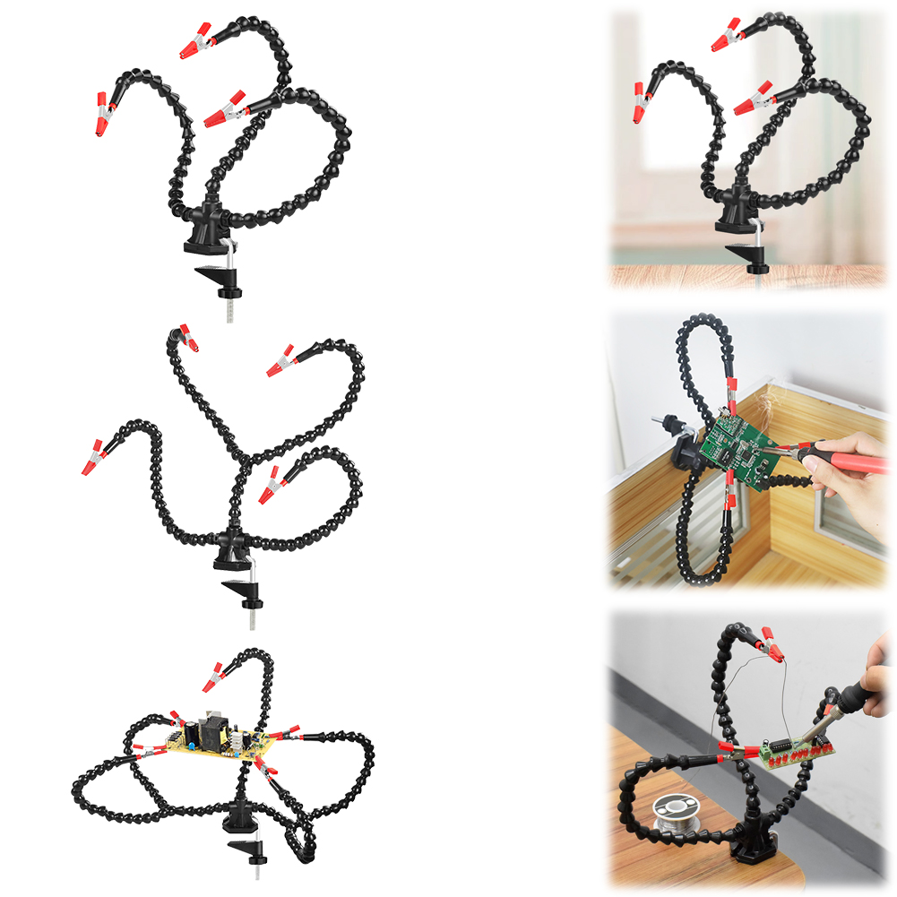 Gadgets For Electronics - Abrazadera de escritorio para soldar, herramienta