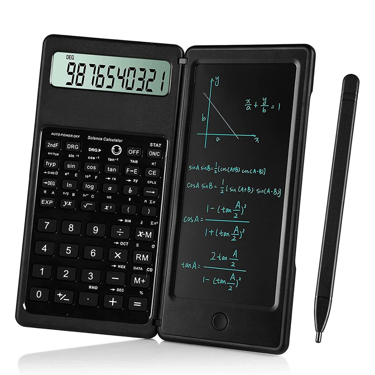 Digital Drawing Tablet - Calculadora Científica Plegable y Tableta de