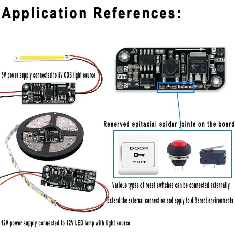 Electronics & Tech Gadgets - Módulo de Interruptor Electrónico Bistable con