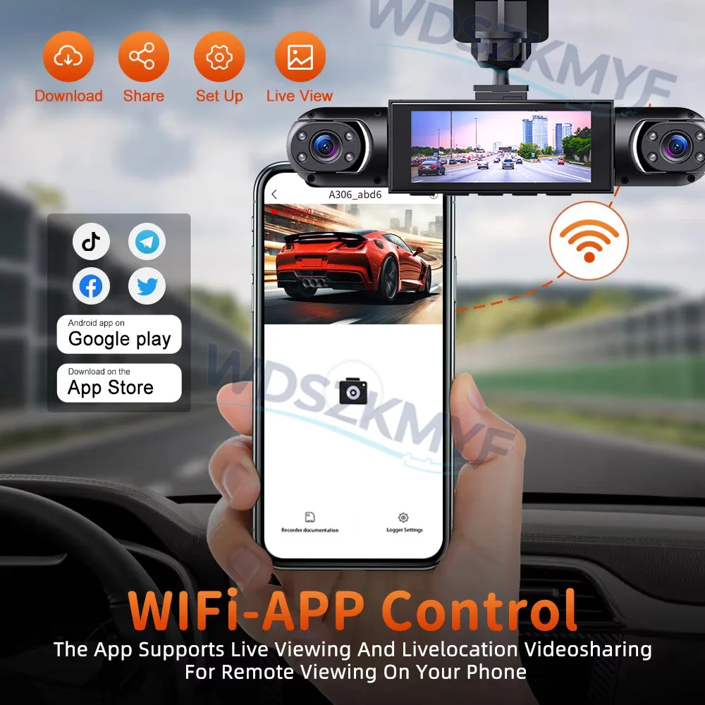 NUEVO 360 °   Cámara para Auto - Panoramic Dash Cam 360 reseña y precio
