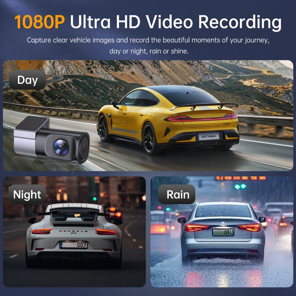 Mini Cámara de Coche 1080P Ult - Panoramic Dash Cam 360 reseña y precio