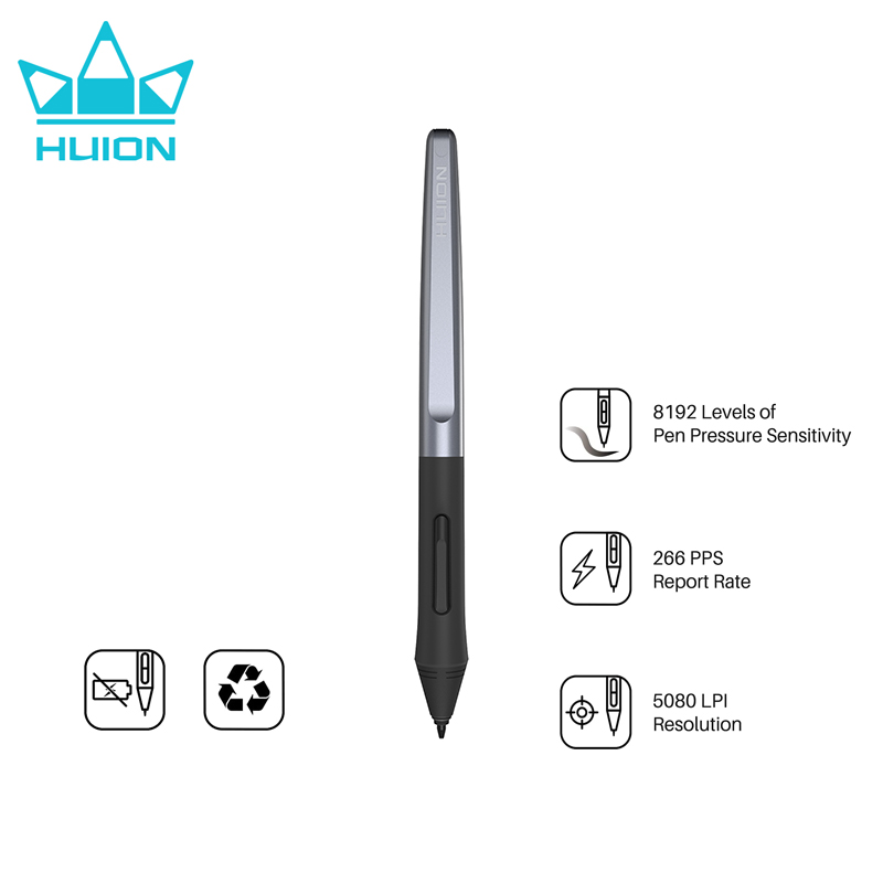 HUION PW100 lápiz óptico Digit - Digital Drawing Tablet reseña y precio