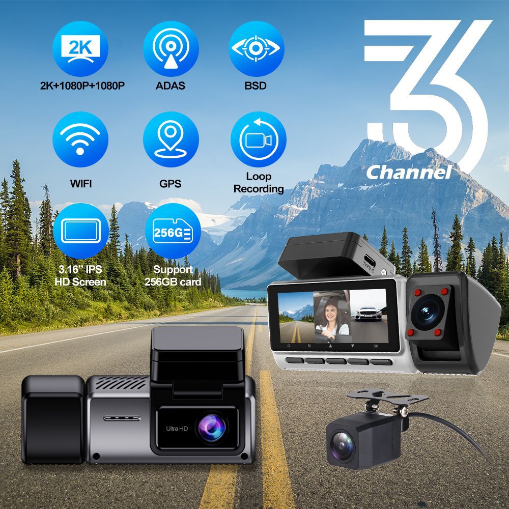 Nueva Dashcam GPS HD con Visió - Panoramic Dash Cam 360 reseña y precio