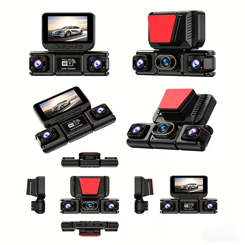 3/4CH WiFi 360 °   Cámara de C - Panoramic Dash Cam 360 reseña y precio
