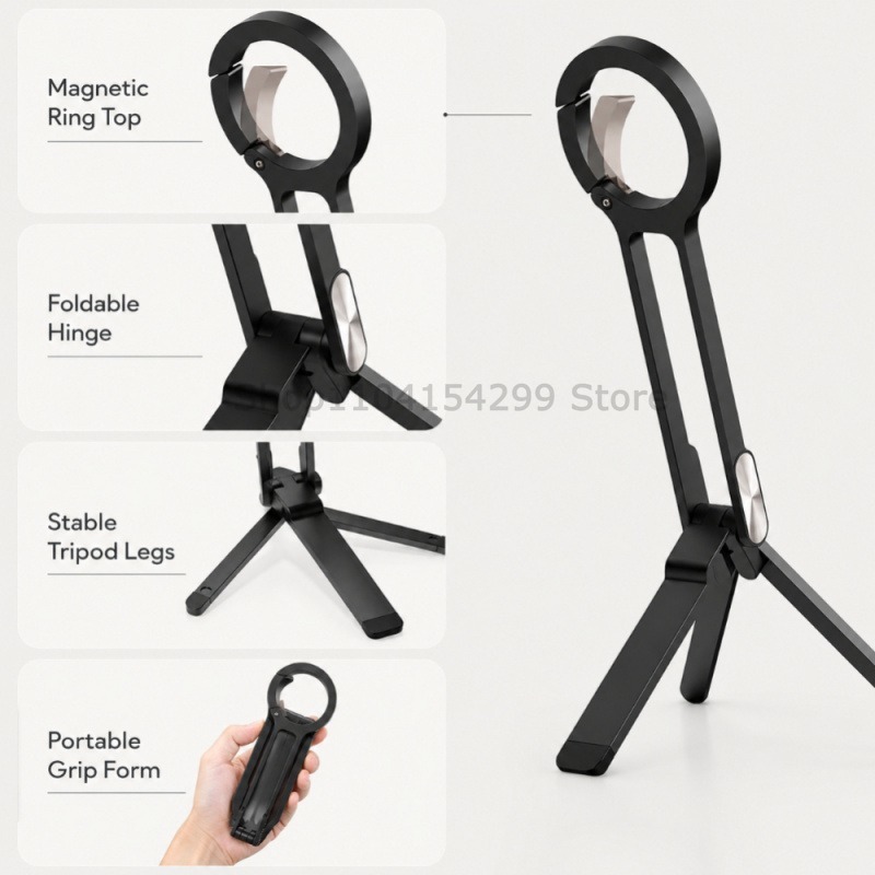 Soporte Magnético de Bolsillo  - Auto Tracking Tripod reseña y precio