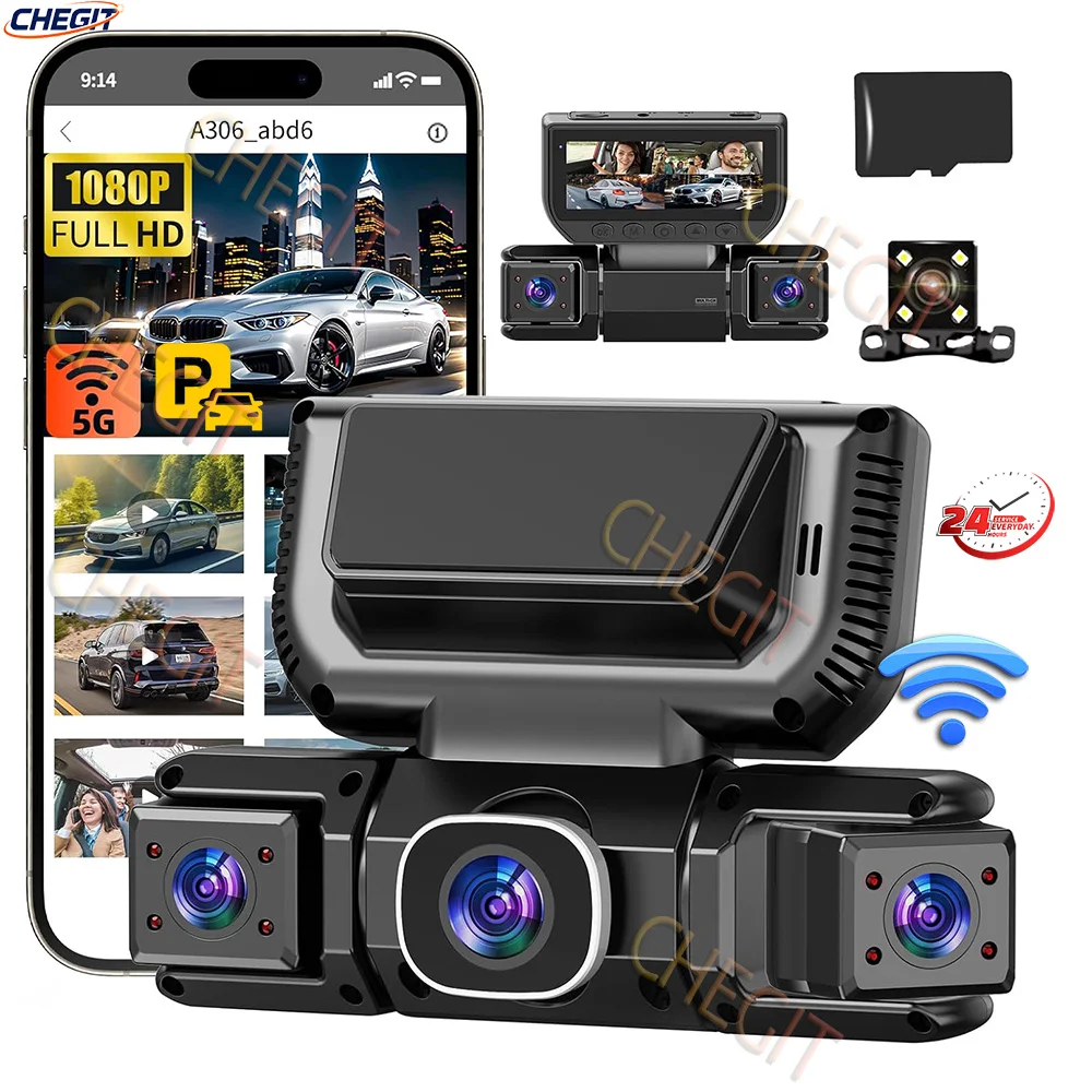 Cámara de Visión Trasera de 36 - Panoramic Dash Cam 360 reseña y precio